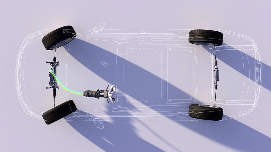 Mercedes-Benz steer by wire | Avtor: Mercedes-Benz