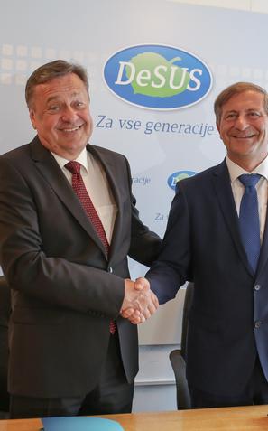 Zoran Janković in Karl Erjavec, Desus