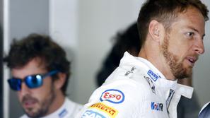 Fernando Alonso Jenson Button 