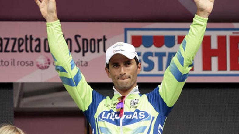 Daniele Bennati se je zasluženo veselil zmage na 12. etapi.