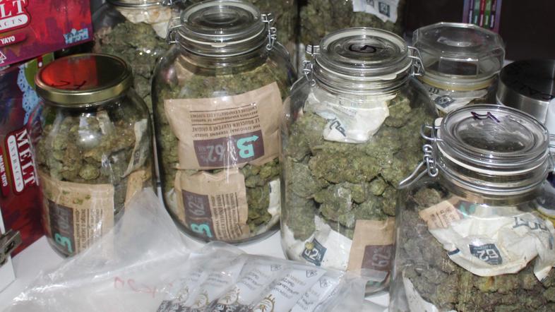 zaseg prepovedanih substanc hišna preiskava