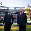 Donald Trump in Gianni Infantino