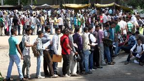 brezposelnost Indija