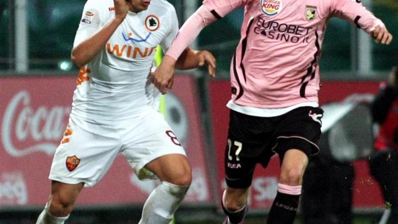 Iličić Lamela Palermo Roma Serie A Italija liga prvenstvo