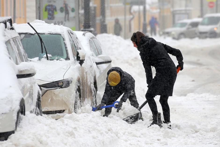 Moskva sneg | Avtor: Epa