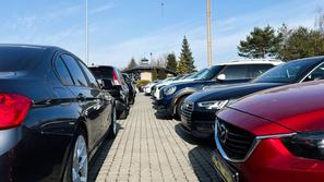 Rabljeni avti, parkiranje, rabljen avto