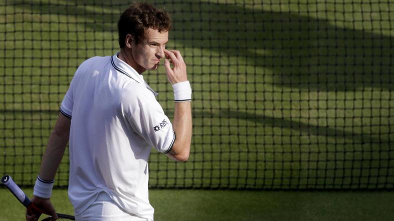 Lani je bil blizu, a vseeno daleč. Andy Murray je edini pravi up Britancev. (Fot