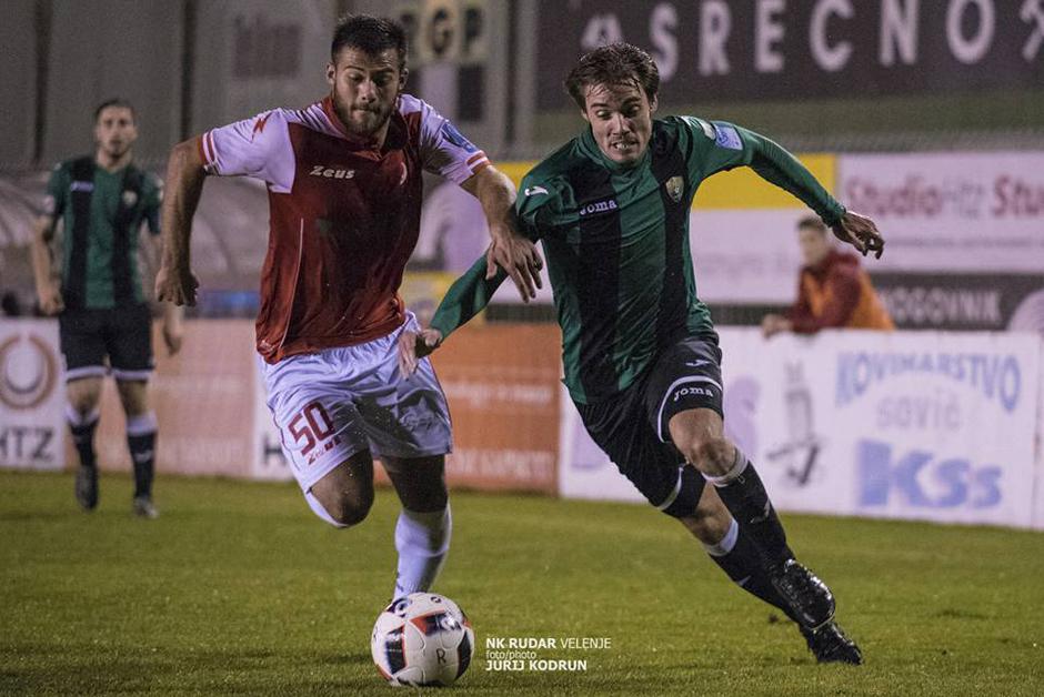 Damjan Trifković Rudar Velenje Aluminij | Avtor: Jurij Kodrun/Rudar Velenje