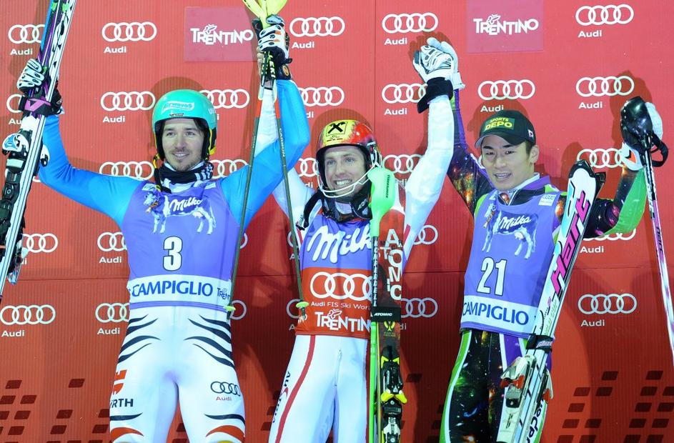 Felix Neureuther Marcel Hirscher Naoki Juasa