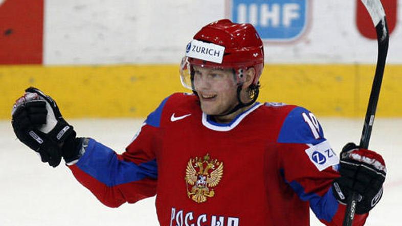 Anton Kurjanov je Latviji zabil dva zadetka.