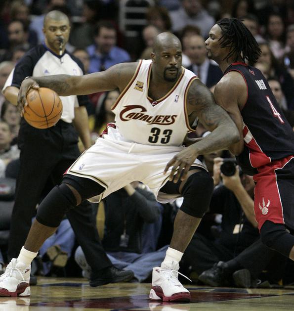 s Raptors NBA Air Canada Shaquille O`Neal Chris Bosh