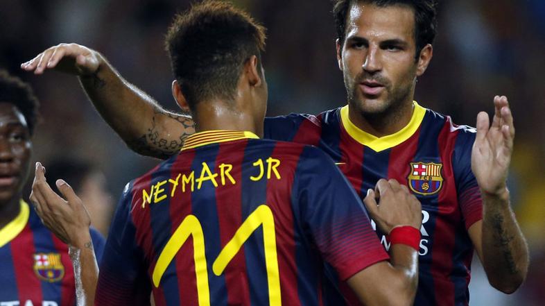 barcelona fabregas neymar