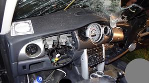 Prometna nesreča pri Lenartu