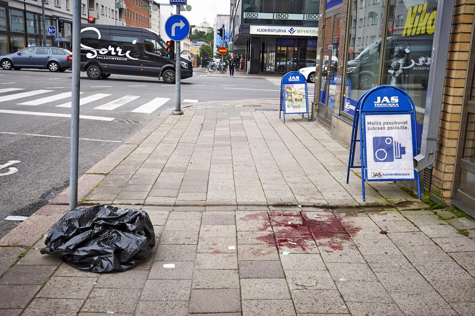 Napad v Finskem mestu Turku