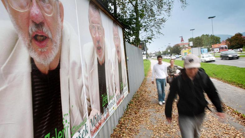 Miha Jazbinšek obljublja novi Jazbinškov stanovanjski zakon. (Foto: Boštjan Taco