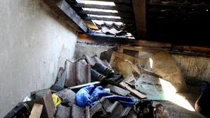 Požar v stanovanju v Slovenj Gradcu.