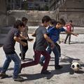 Sirija otroci nogomet