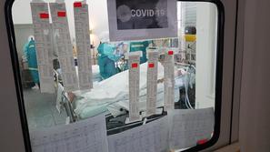 Covid intenzivna enota UKC Maribor
