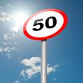 Prometni znak, omejitev 50