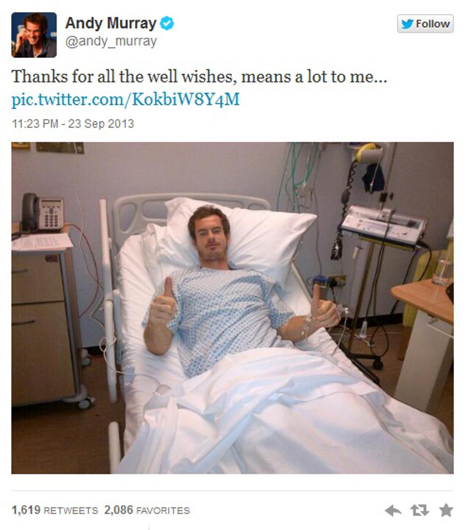 andy murray | Avtor: Reševalni pas/Twitter
