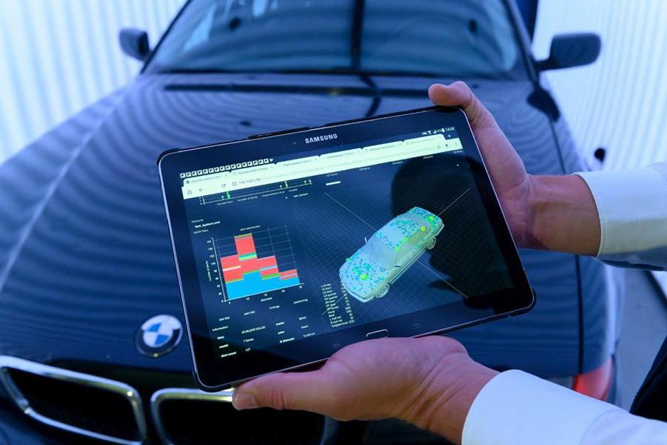 TÜV Rheinland, skener poškodb na vozilu | Avtor: TÜV Rheinland