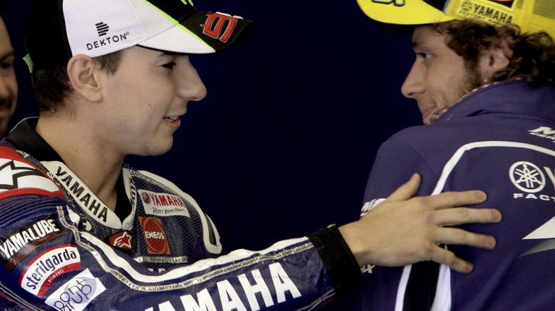 jorge lorenzo valentino rossi