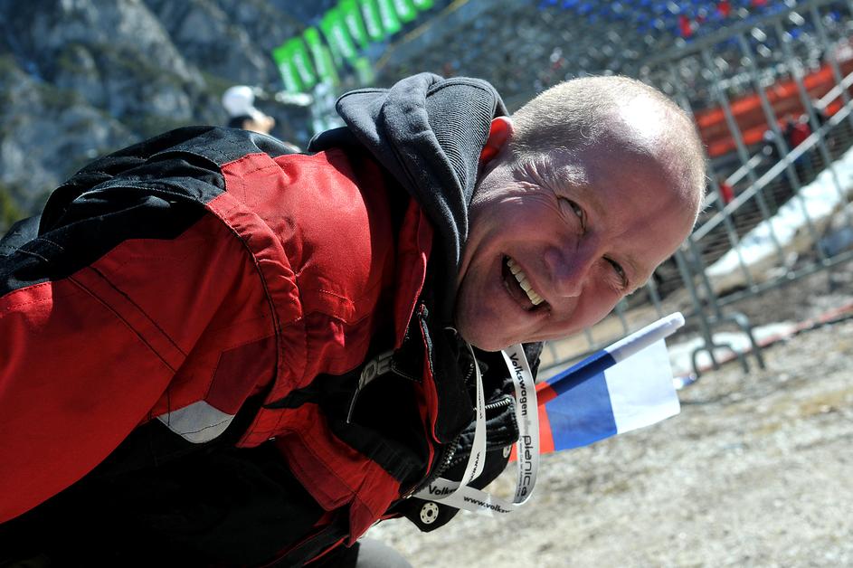 Eddie Edwards je ohranil svoj večni nasmešek. (Foto: Anže Petkovšek)