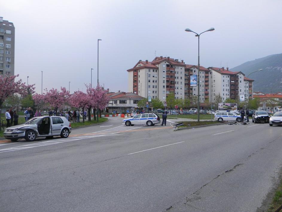 Nesreča v Novi Gorici