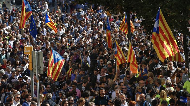 Katalonija demonstracije