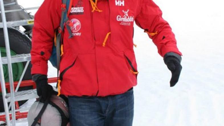 princ Harry Antarktika