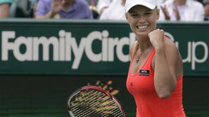 Če turnir ni premočan, Danka Caroline Wozniacki zmaguje. (Foto: Reuters)
