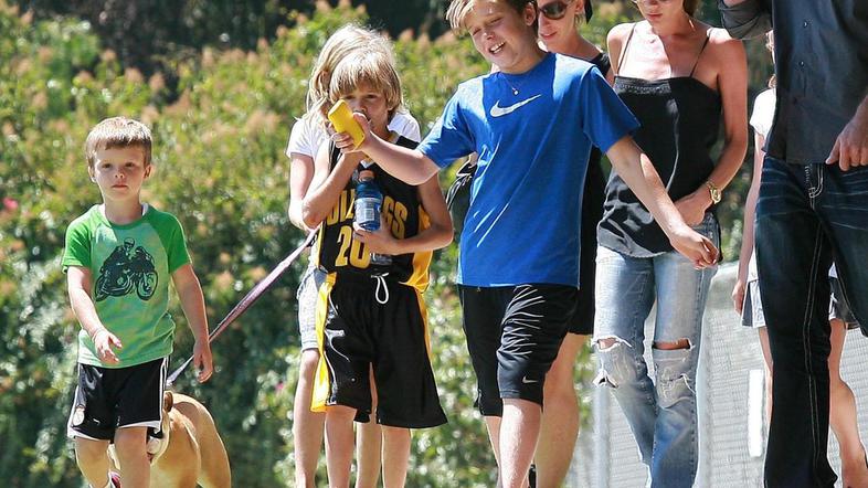 Brooklyn, Romeo, Cruz Beckham