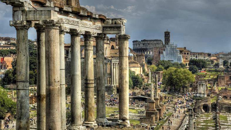 Pogled na Forum s Kapitola. (Foto: Shutterstock)