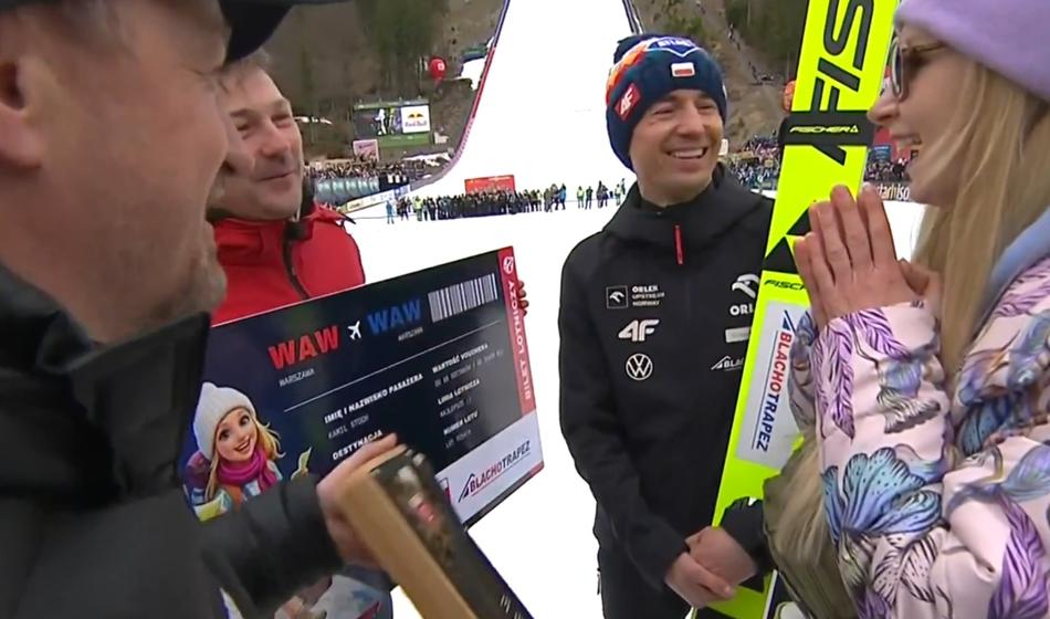 Stoch ni mogel verjeti, kaj so mu izročili v Planici, o tem je sanjal več let