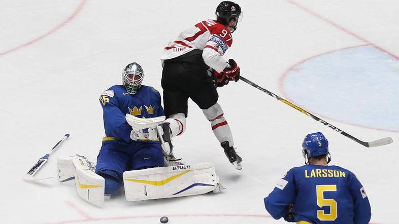 Connor McDavid Jacob Markstrom Kanada Švedska SP elitne divizije