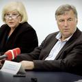 Brigita Drnovšek Olup in Alojz Pleskovič iz UKC sta v torek zatrdila, da je bil 