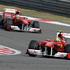 Felipe Massa in Fernando Alonso (oba Ferrari)