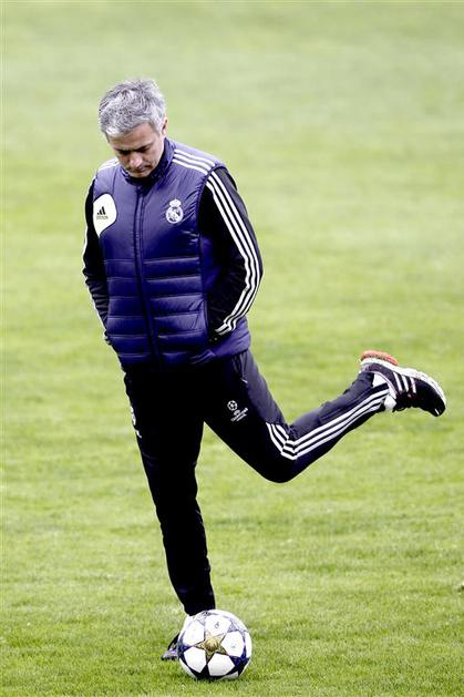 Mourinho Galatasaray Real Madrid Liga prvakov četrtfinale trening