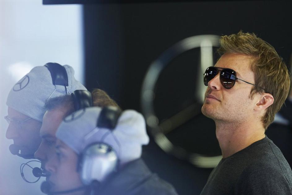 Nico Rosberg testiranje Barcelona F1