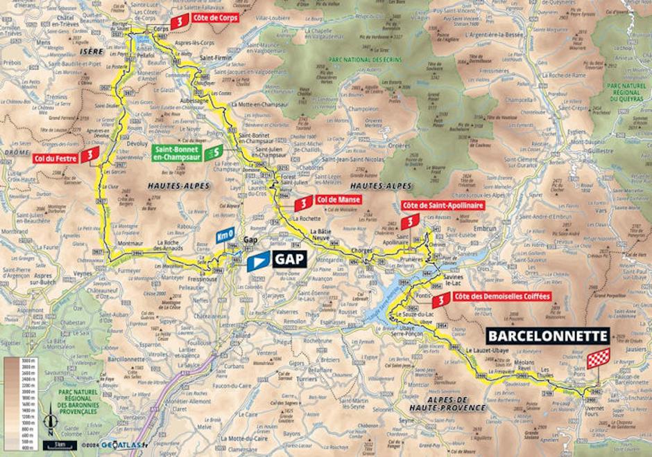 Trasa 18. etape | Avtor: Cyclingstage