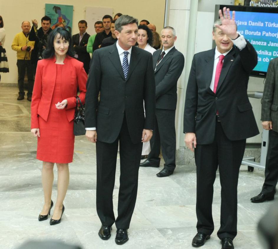 Borut Pahor, Danilo Turk