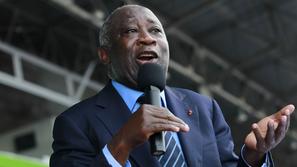 Laurent Gbagbo, ki je izgubil nedavne predsedniške volitve, naj bi se končno pog