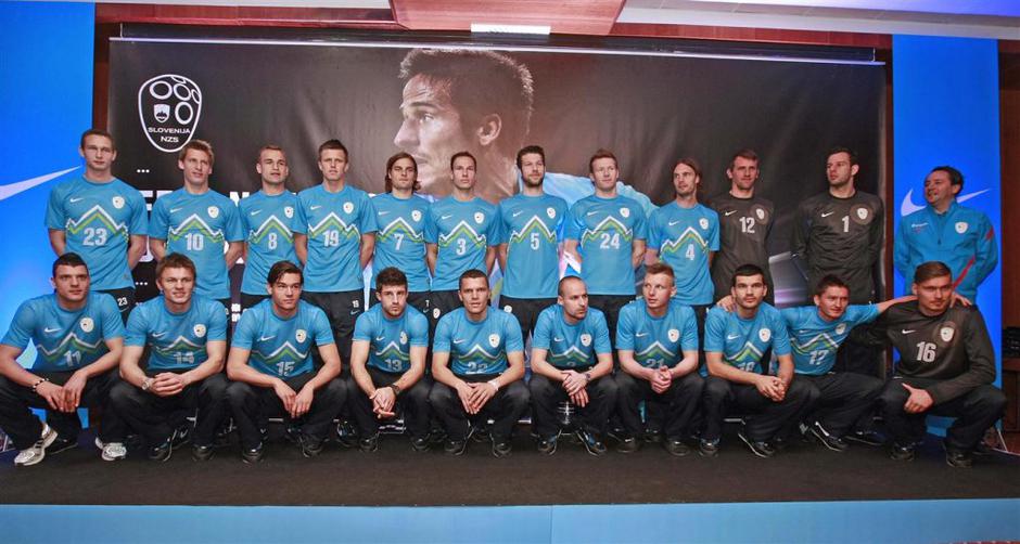 Predstavitev dresa slovenska nogometna reprezentanca | Avtor: Saša Despot