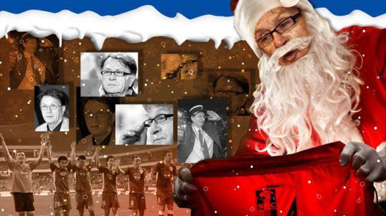 Blažević v fotomontaži nekega šanghajskega časnika ob oznanitvi, da bo njihov tr