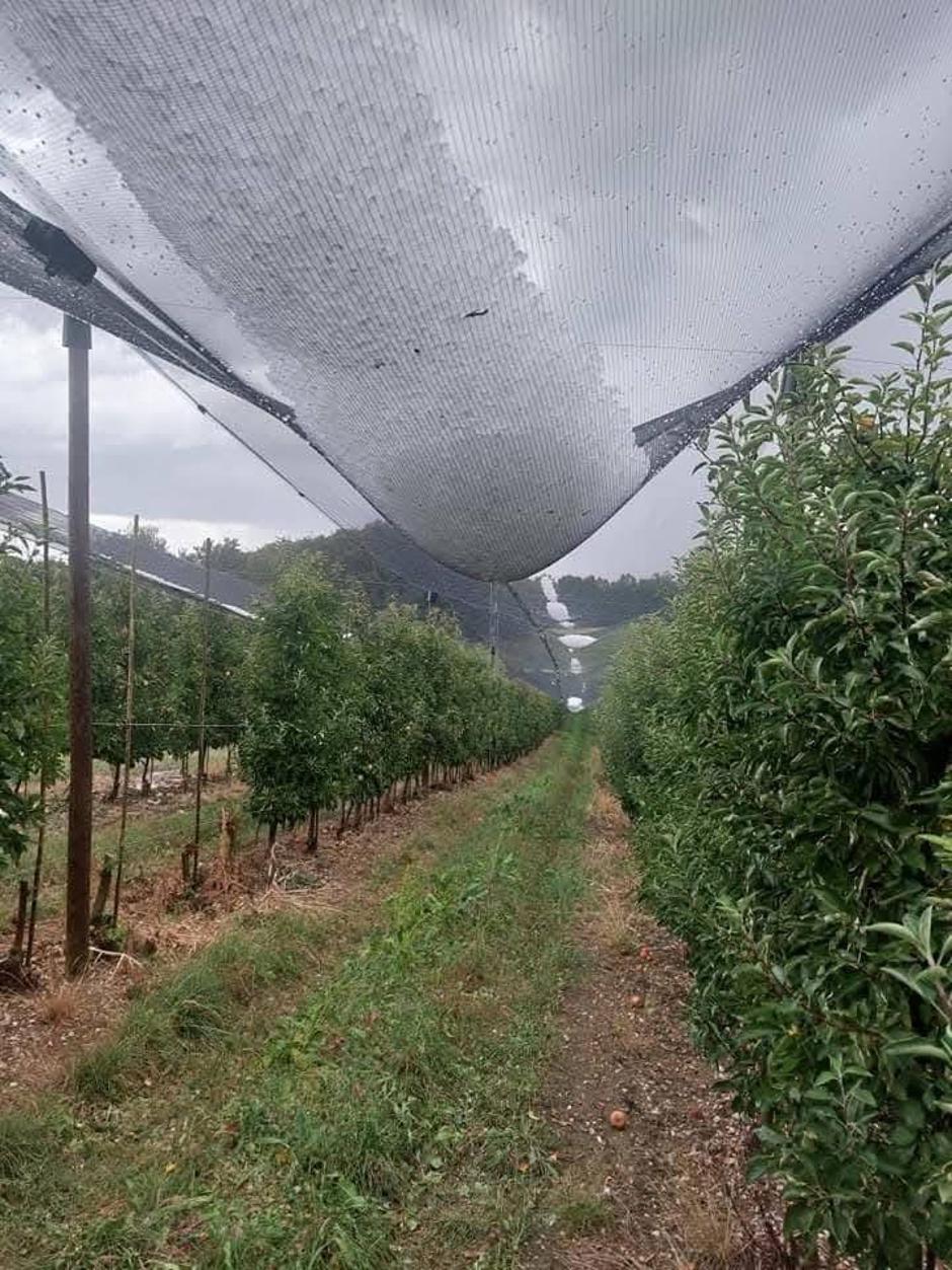 Sveti Andraž v Slovenskih goricah posledice neurja | Avtor: PGD Vitomarci