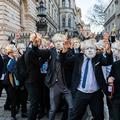 Protest Britancev zaradi Borisa Johnsona