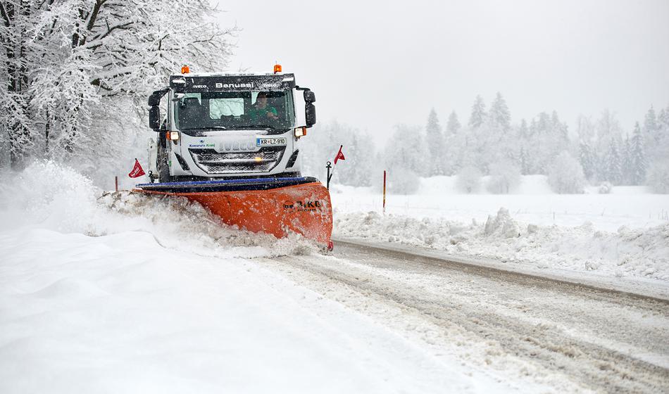 Huda nesreča med pluženjem, moškemu ni bilo več pomoči