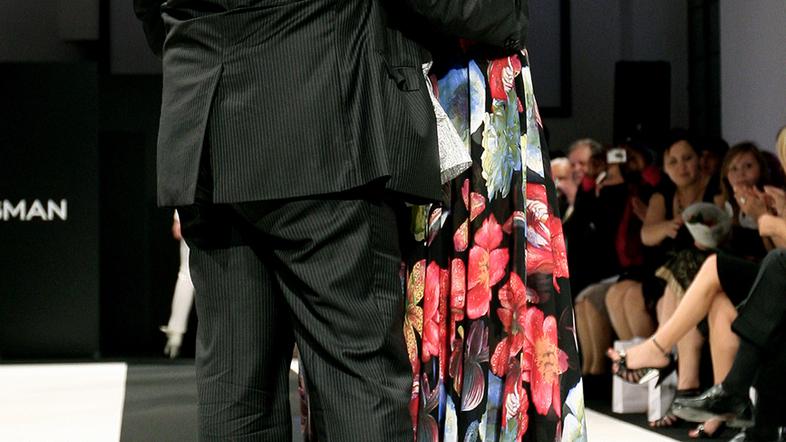 Piranski župan Peter Bossman in Alice Bossman.