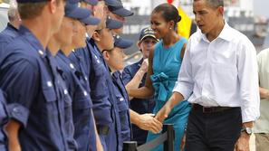 Barack Obama, Michelle Obama, družina Obama, Florida