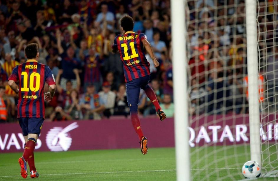 Neymar Messi Barcelona Real Sociedad Liga BBVA Španija prvenstvo